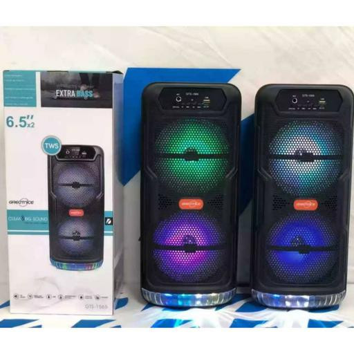 اسپیکر بلوتوثی قابل حمل GTS مدل 1565