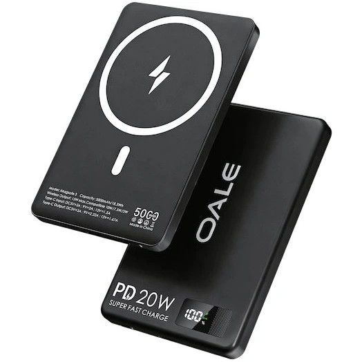 پاوربانک وایرلس Oale مدل iMagSafe Slim