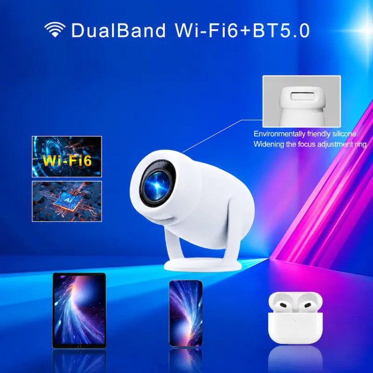 ویدئو پروژکتور HY400 Smart Mini Projector