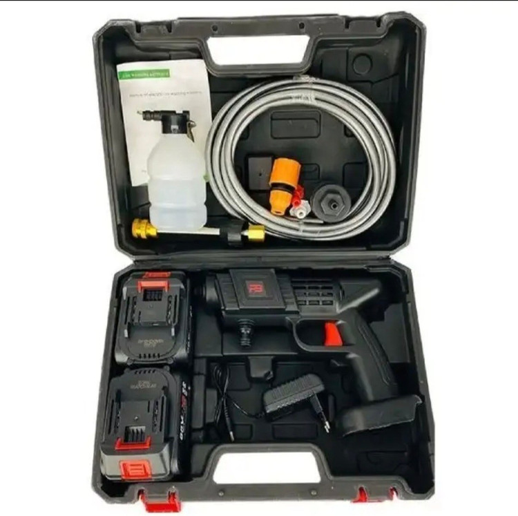 کارواش و سم پاش شارژی سه حالته تفنگی پرتابل مدل Cleaning Gun