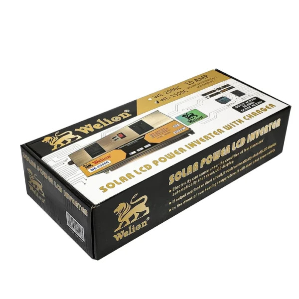 اینورتر شارژر ویلیون مدل WE-1500C10AMP ظرفیت 1500 وات