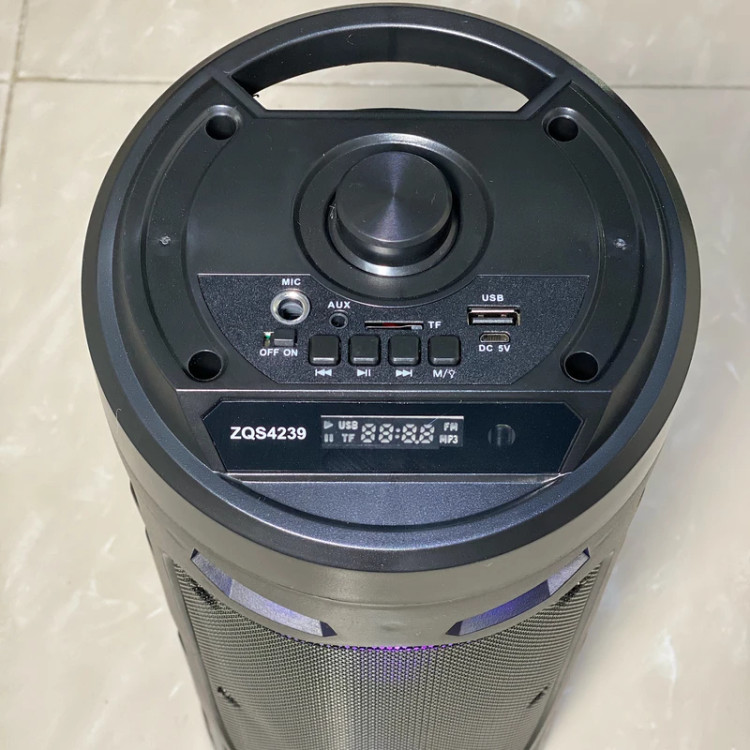 اسپیکر سینگ ای مدل ZQS 4239 | اسپیکر بلوتوثی شارژی با نورپردازی LED