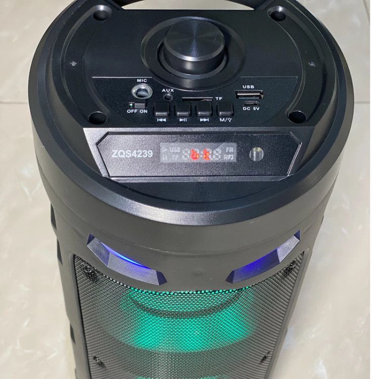 اسپیکر سینگ ای مدل ZQS 4239 | اسپیکر بلوتوثی شارژی با نورپردازی LED