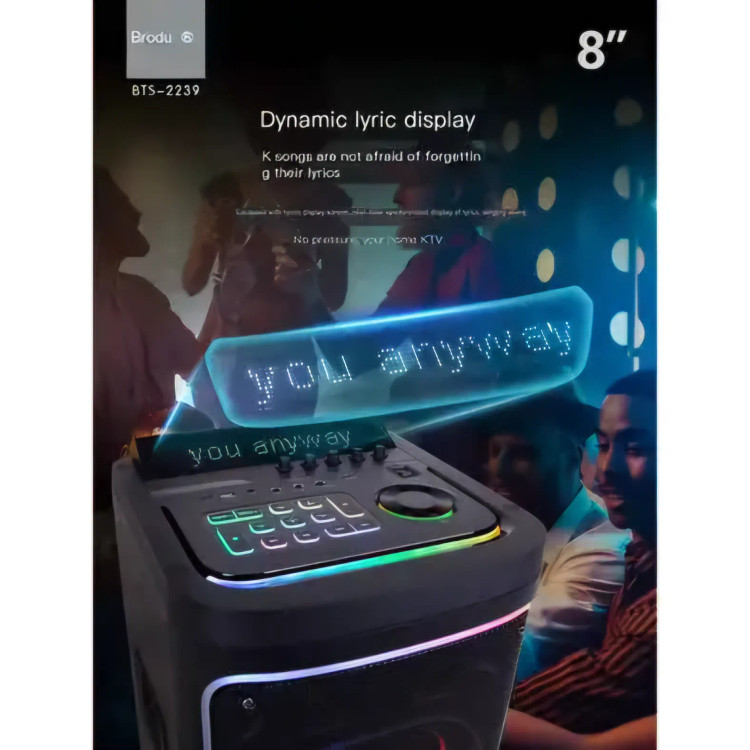 اسپیکر بلوتوثی قابل حمل برودو مدل BTS-2239